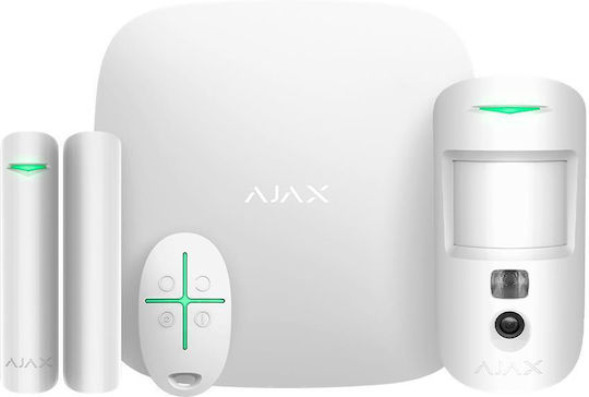 Ajax Systems Starterkit Cam Kabelloses Heim-Alarmanlagen System
