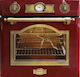 Kaiser EH 6355 RotEm Κουζίνα 63lt Π59.4εκ. Bordeaux Red