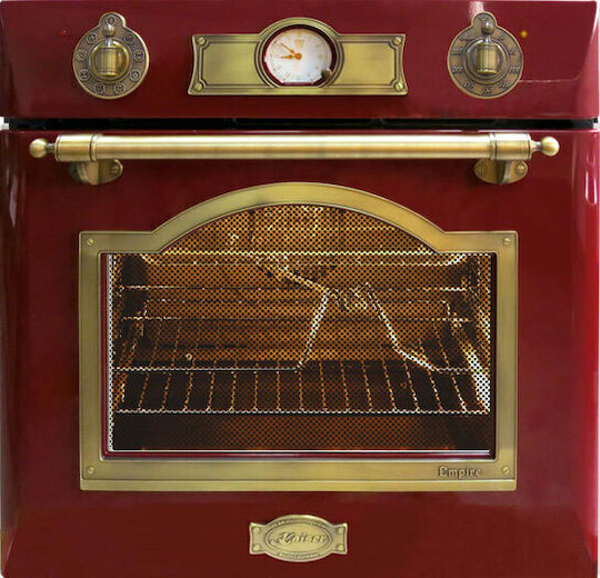 Kaiser EH 6355 RotEm Κουζίνα 63lt Π59.4εκ. Bordeaux Red