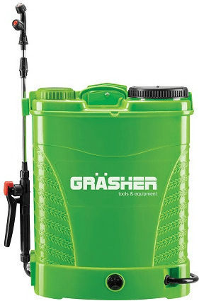 Grasher Ψεκαστήρας Πλάτης Μπαταρίας με Χωρητικότητα 16lt