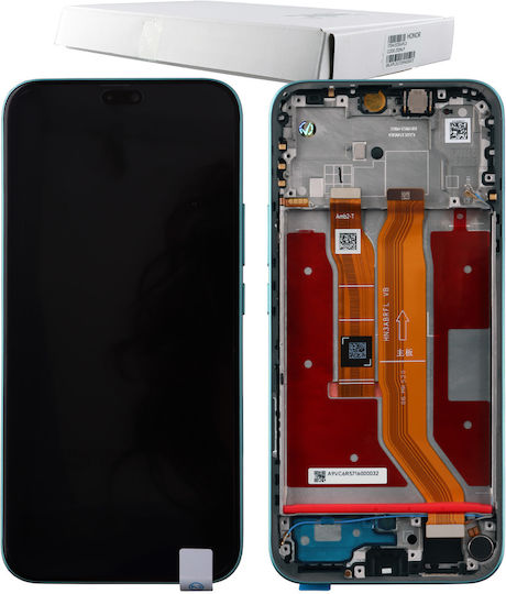 Honor Οθόνη με Μηχανισμό Αφής και Πλαίσιο για Honor 400 Lite (Πράσινο)