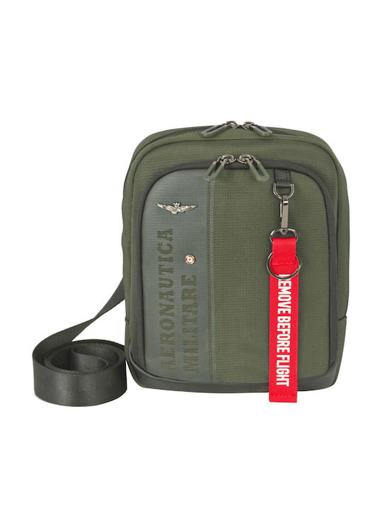Aeronautica Militare Men's Green Shoulder / Cro...