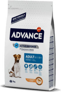 Advance 0.4kg Dry Food For Adult Dogs Small Breeds With Chicken Rice And Poultry