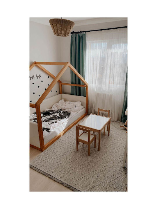 SteweHome Kids Rug Gray 80x100cm Thickness 60mm