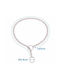 Nobleza Dog Chain Necklace Xl 0.4x65cm