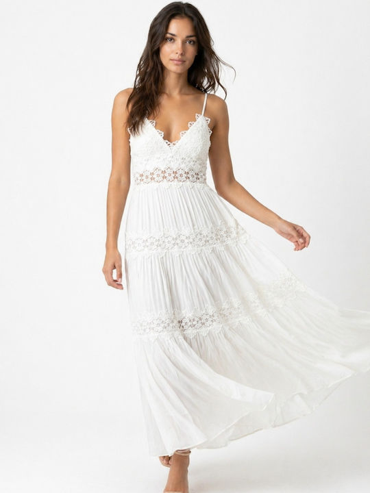Summer Maxi Dress White