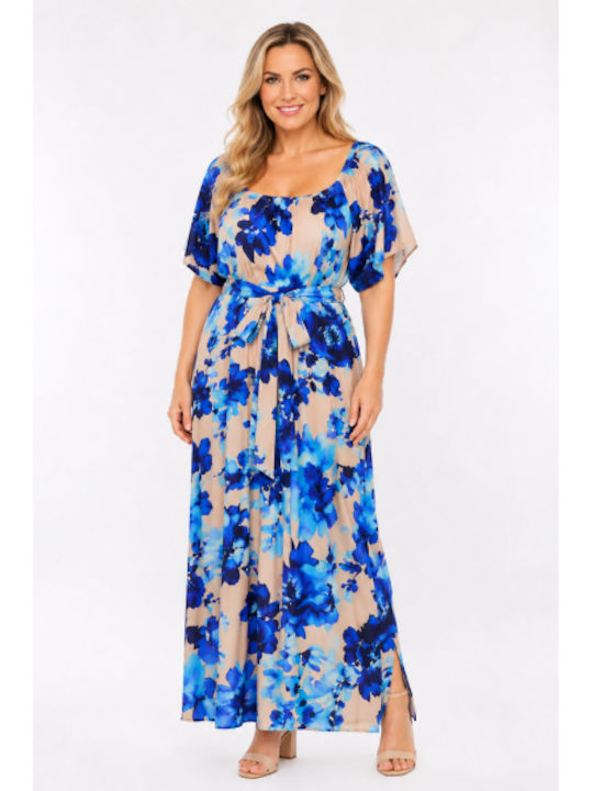 Morena Spain Rochie Maxi Albastră