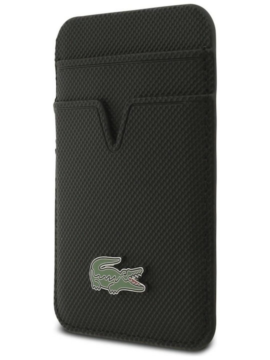 Lacoste Petit Pique Men's Card Wallet Black