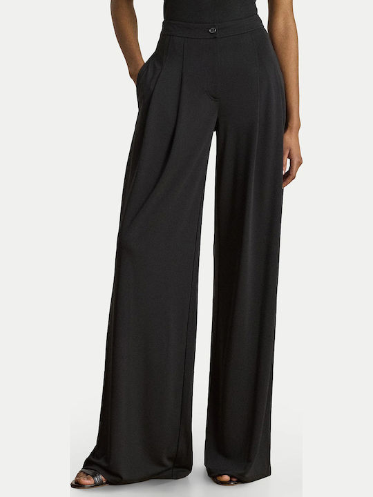 Ralph Lauren Γυναικείο Υφασμάτινο Παντελόνι Black