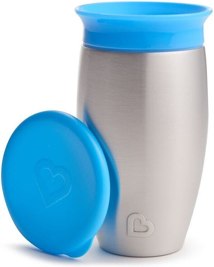 Munchkin Baby- und Kleinkindbecher Miracle aus Metall Grau