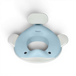 Kindsgut Toddler Toilet Seat Whale Light Blue
