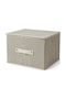 AGC Stoff Aufbewahrungsbox mit Deckel Grüne 35x30x20cm