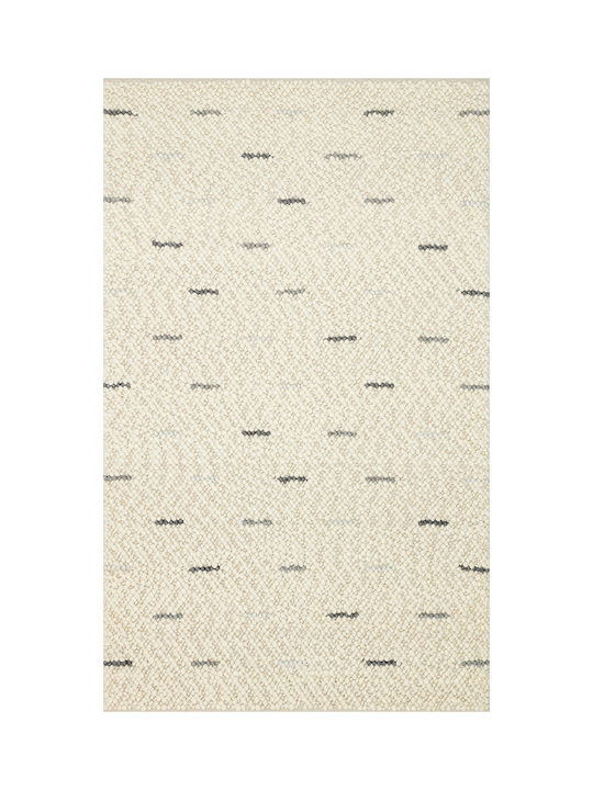 SteweHome Handmade Gray Runner Rug 80x300cm