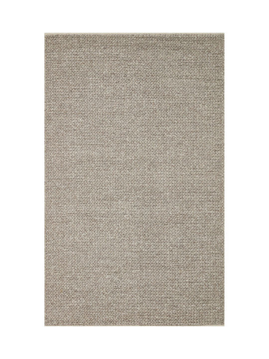 SteweHome Handmade Brown Runner Rug 80x300cm