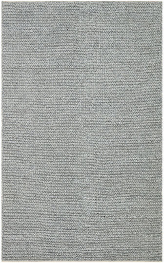 SteweHome Χειροποίητο Χαλί Ορθογώνιο Γκρι 130x190cm