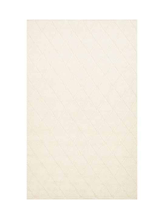 SteweHome Handmade Beige Runner Rug 80x150cm