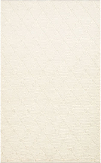 SteweHome Handmade Beige Runner Rug 80x150cm