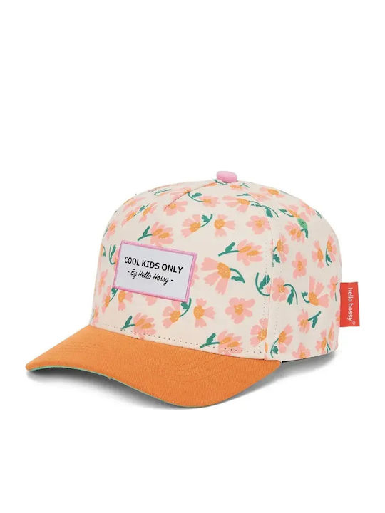 Hello Hossy Kids' Jockey Fabric Multicolour Hat