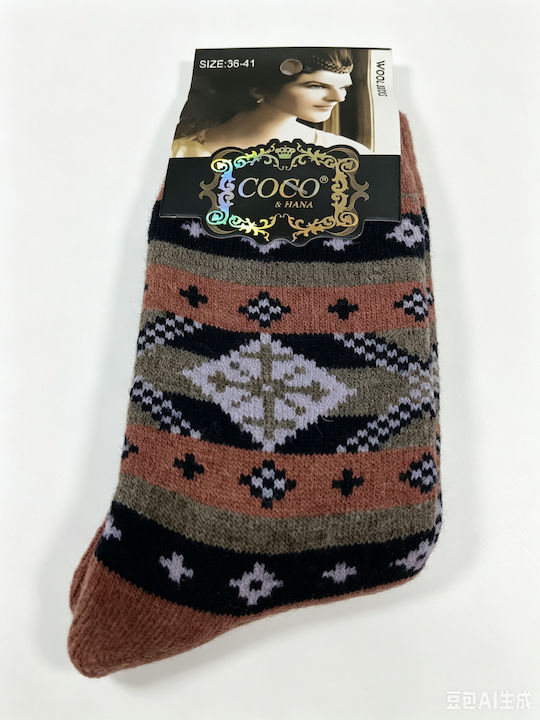 Coco&Hana Γυναικείες Κάλτσες Ροζ