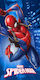 Spiderman Beach Towel 375 Blue 70x140 Quick Dry Disney Dimcol