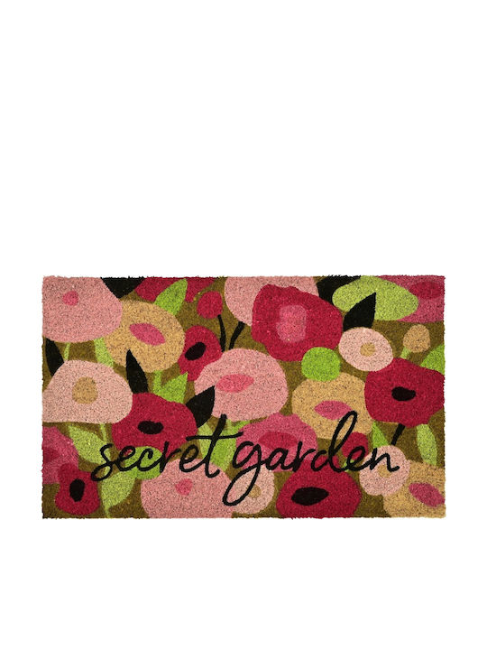 Doormat Made of Coconut Tree with Non-Slip Backing 45x75cm