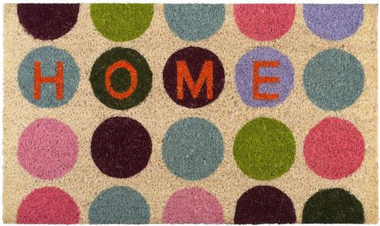 Doormat From Coconut Tree Red 45x75cm