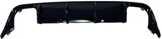 Rear Bumper Diffuser Vw Golf Viii 8 2019+ R-look Life Style & Impression Bumper Version Glossy Black Abs Plastic