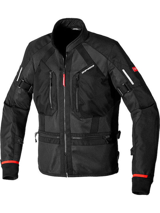 Spidi Tech Armor Summer Men's Motorcycle Jacket Black 026