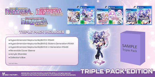 Hyperdimension Neptunia Re;Birth 1 2 3 Triple Pack PS4 Game