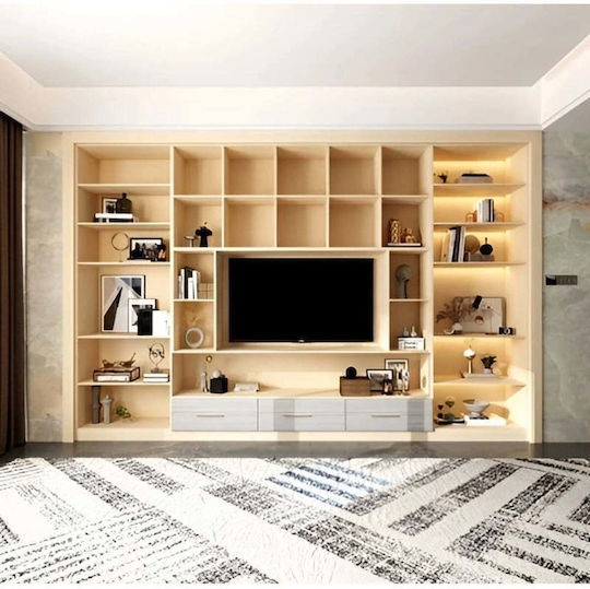 Living Room TV Unit Multicolour L200xW120xH100cm