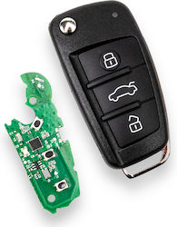 Fernbedienung Autoschlüssel Elektronisch Audi A4 S4 RS4 3 Tasten