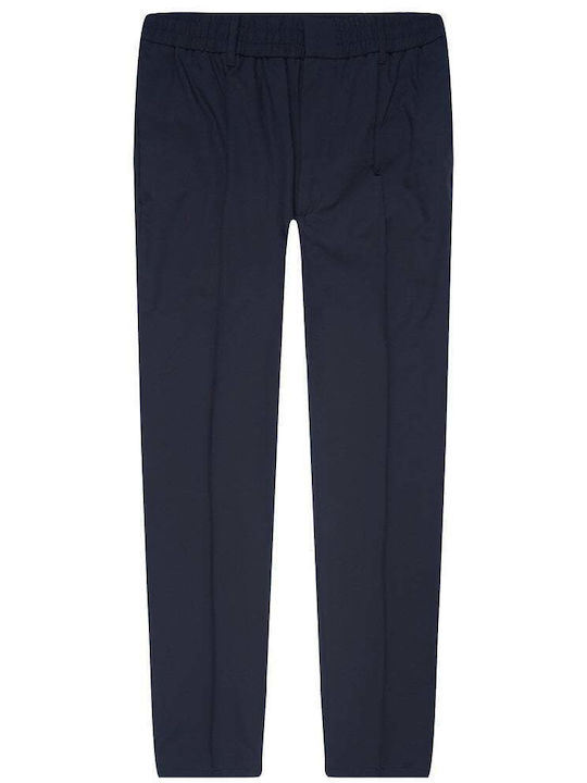 Elastic Blue Trousers