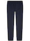 Elastic Blue Trousers