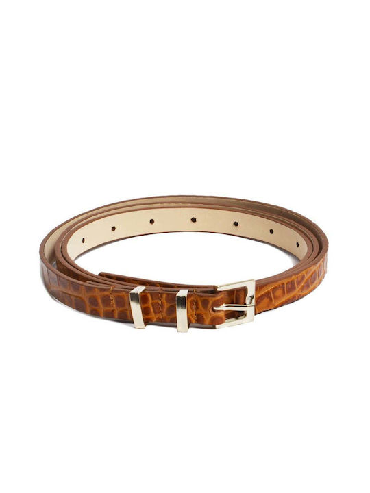 Leather Women's Belt Blue 8535.9015.N-miele
