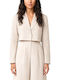 Moutaki Short Women's Blazer Ecru