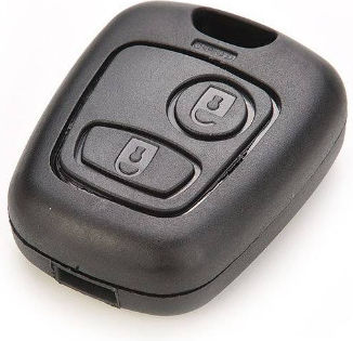 Husă Pentru Chei Peugeot 206 2 Butoane Fără Orificiu Pentru Șurub