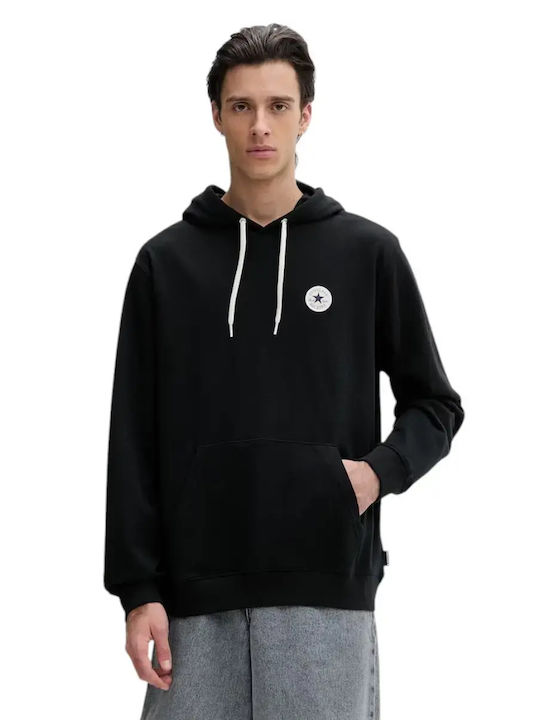 Converse Geacă cu Glugă Neagră