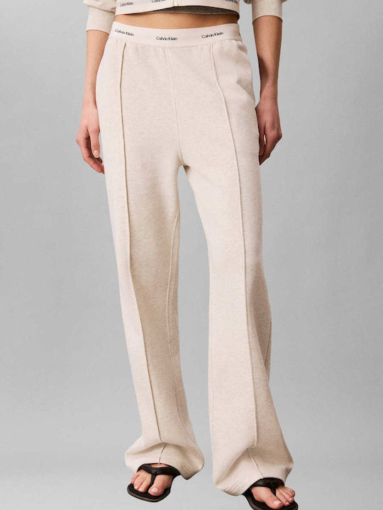 Calvin Klein Παντελόνι Φόρμας Μπεζ