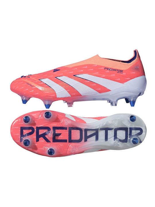 adidas Predator Elite Ll Football Shoes with Cleats SG Red