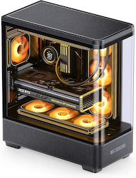 Jonsbo TK-5 Gaming Midi Tower Computer Case wit...
