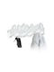 Relaxdays Wall Hanger White 13x4.5cm