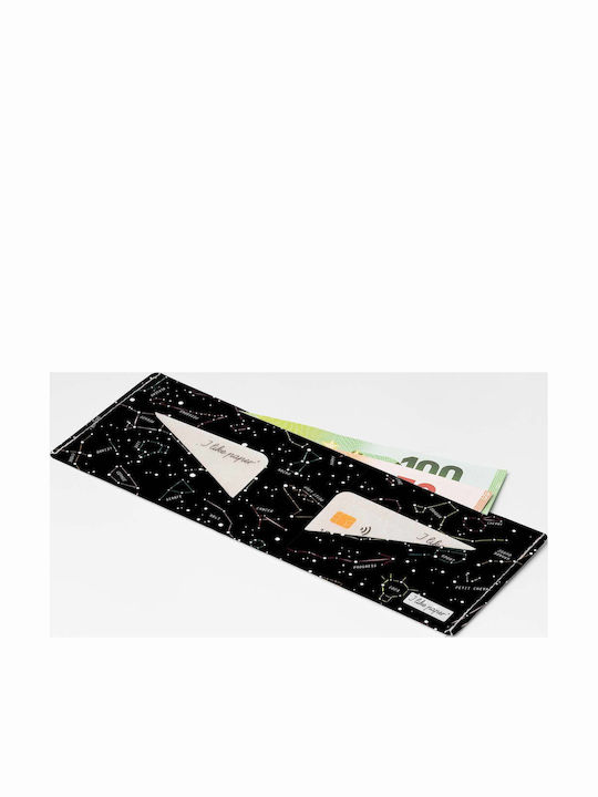 I Like Paper Herrenbrieftasche Schwarz