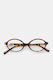 Sunglasses Oval Style 4914113 Animal Print