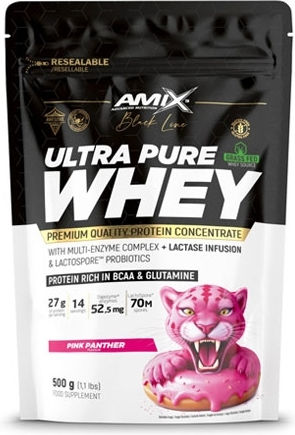 Black Line Ultra Pure Суроватъчен Протеин Био Протеин с Вкус Bonbon Crunchy 500гр