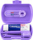Curaprox Kids Travel Set Kinderzahnpasta mit Zahnbürste 2 Stück 10ml