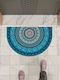 SteweHome Non-Slip Blue Doormat Thickness 10mm