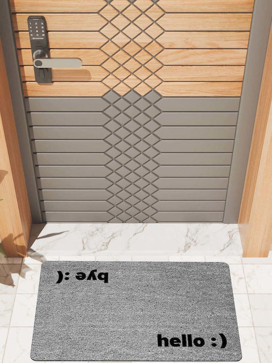 SteweHome Covoare De Intrare Antiderapant Gri G...