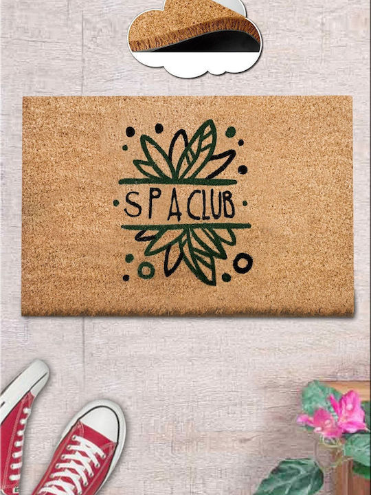 SteweHome Non-Slip Brown Doormat
