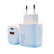 Alista Home Încărcător Fără Cablu cu Port USB-A și Port USB-C 30W Quick Charge 3.0 / Power Delivery Alb (161972)