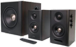 Edifier S355DB-WD 2.1 με Ισχύ 15W Walnut